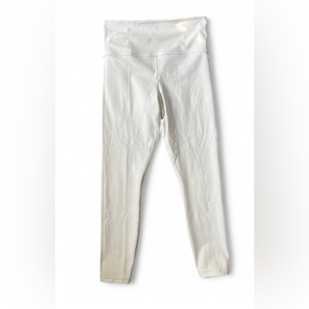 Athleta White Leggings Slim Fit Minimalist Design